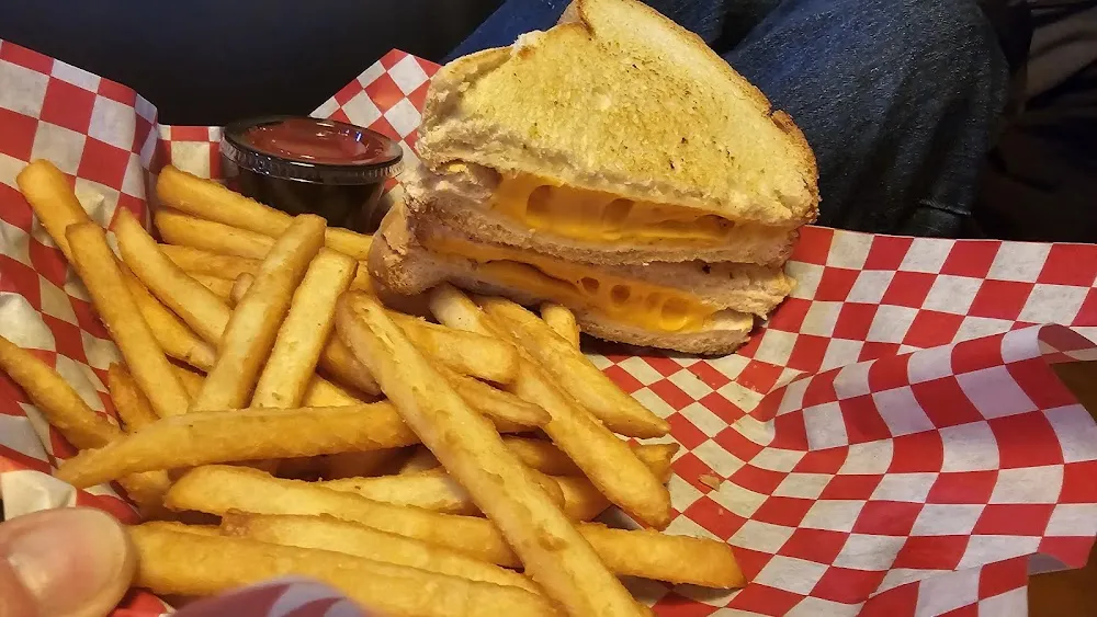 Grilled Cheese and Fries